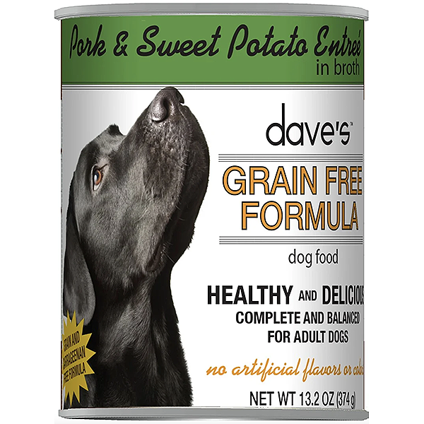 Pork & Sweet Potato Entree Grain-Free Canned Dog Food
