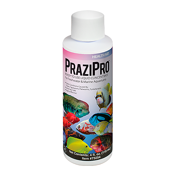 Aquarium Solutions PraziPro Health Aid Solution Parasite Treatment Liquid for Aquarium Fish