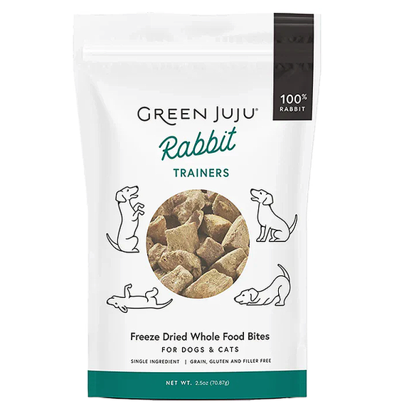 Rabbit Trainers Freeze-Dried Grain-Free Whole Food Bites Dog Treats