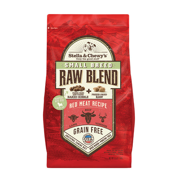 Raw Blend Kibble Red Meat Recipe Small Breed Dry Dog Food