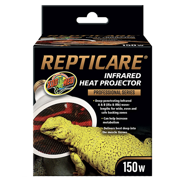 ReptiCare Infrared Heat Projector Professional Series Reptile Basking Equipment