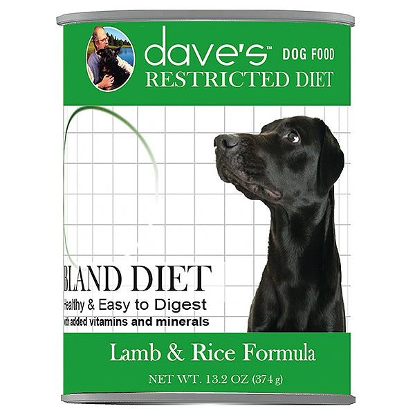 Restricted Diet Bland Lamb & Rice Canned Dog Food