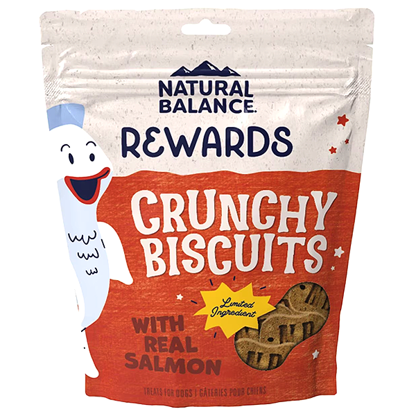 Rewards Crunchy Biscuits with Real Salmon Grain-Free Dog Treats