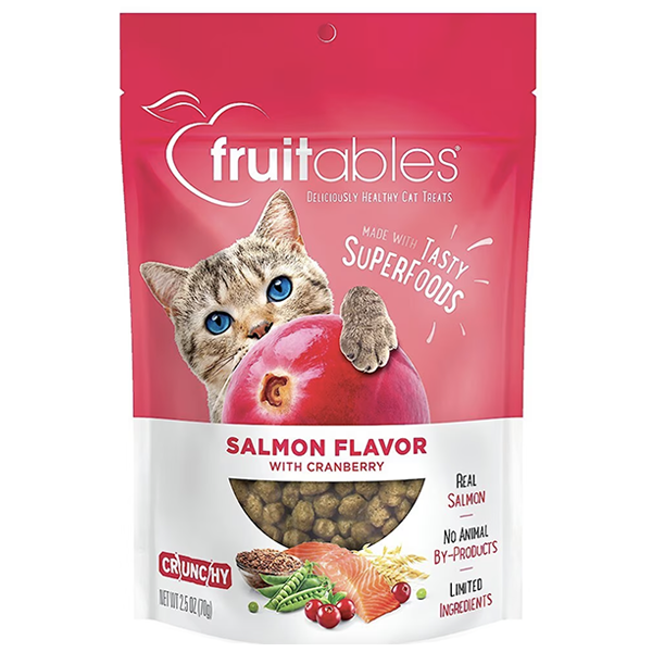 Salmon Flavor with Cranberry Crunchy Cat Treats