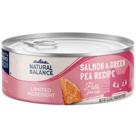 Limited Ingredient Diet Salmon & Green Pea Formula Grain-Free Wet Canned Cat Food