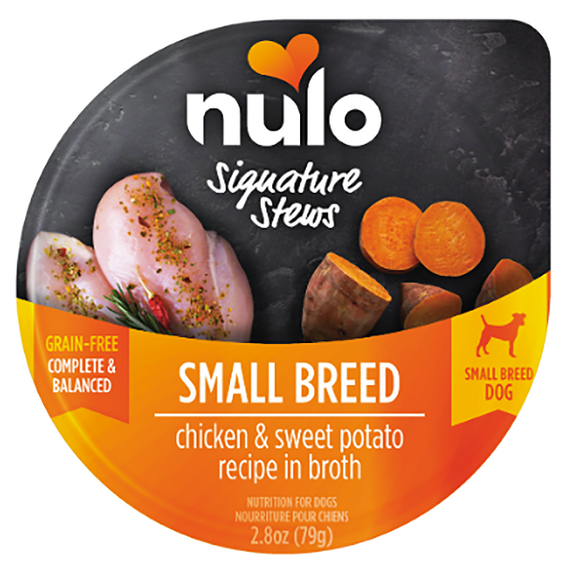 Signature Stews Small Breed Chicken & Sweet Potato Recipe in Broth Grain-Free Wet Cup Dog Food