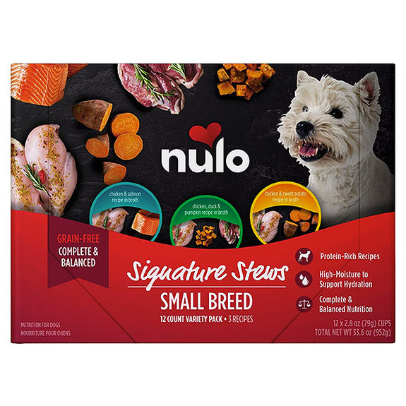 Signature Stews Small Breed Variety Pack Grain-Free Wet Cup Dog Food
