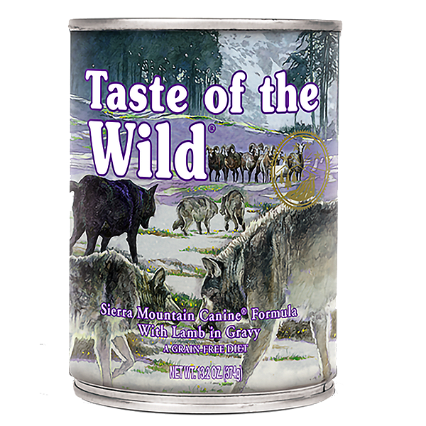 Sierra Mountain Lamb Recipe Grain-Free Wet Canned Dog Food