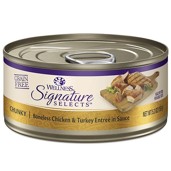 CORE Signature Selects Chunky Turkey & Boneless Chicken Entree in Sauce Grain-Free Adult Wet Canned Cat Food