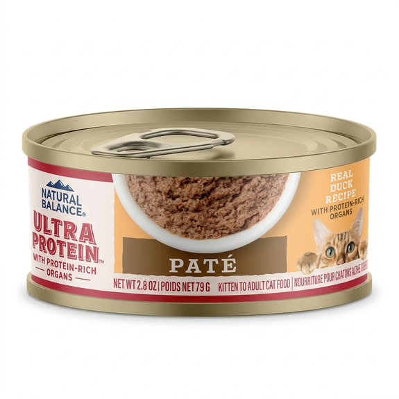 Ultra Protein Real Duck Pate with Protein-Rich Organs Grain-Free Wet Cat Food