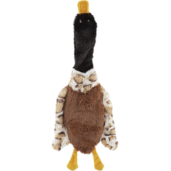 Skinneeez Crinklers Bird Stuffing-Free Squeaky Plush Dog Toy