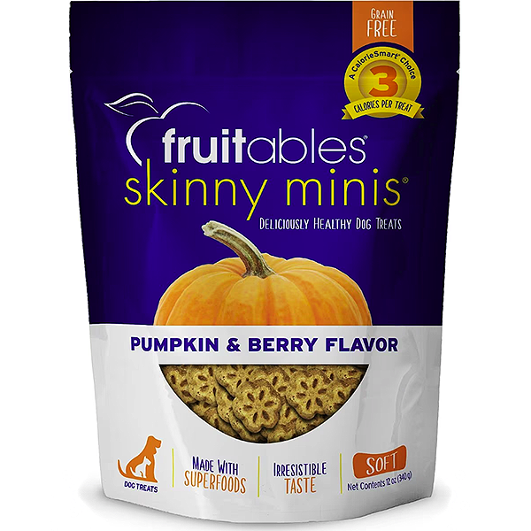 Skinny Minis Pumpkin & Berry Flavor Soft & Chewy Training Dog Treats