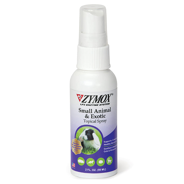 Small Animal & Exotic Pet Topical Antimicrobial, Healing & Moisturizing Skin Spray for Mammals