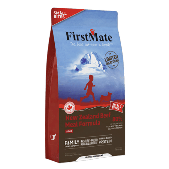 Small Bites New Zealand Beef Meal Formula Limited Ingredient Diet Grain-Free Dry Dog Food