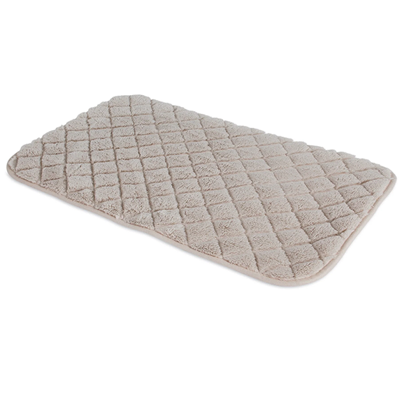 SnooZZy Natural Quilted Kennel Mat Dog Bed Beige