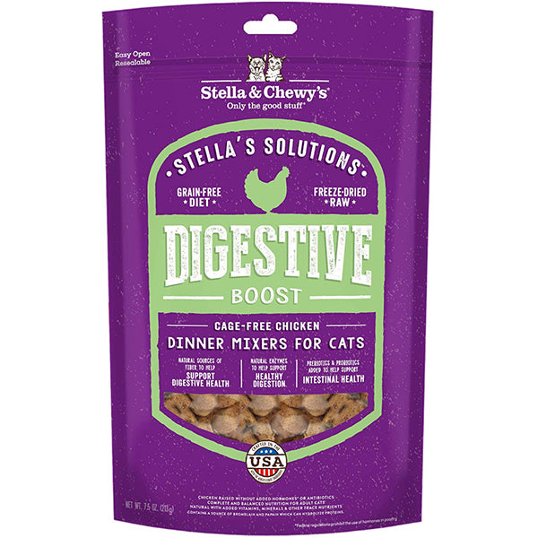 Solutions Digestive Boost Chicken Dinner Mixers Grain-Free Cat Food