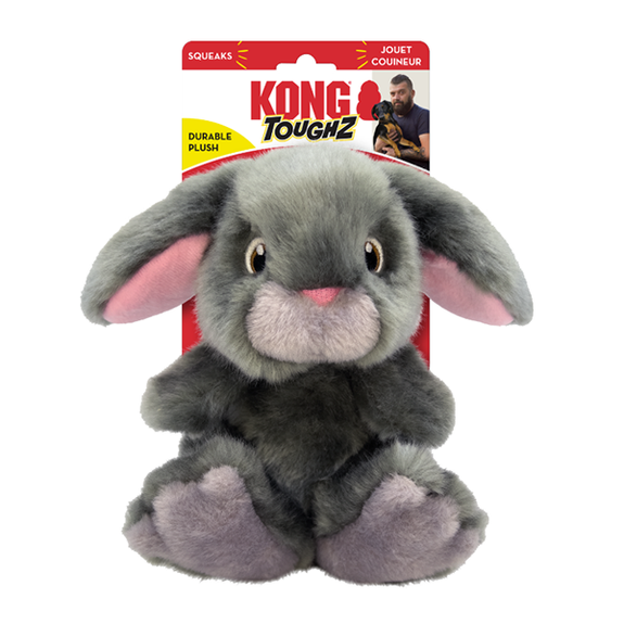 Toughz Bunny Durable Squeaky Plush Dog Toy