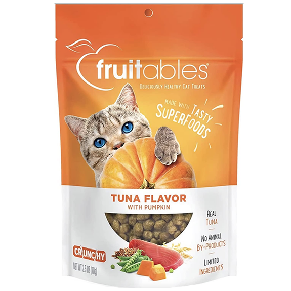 Tuna Flavor with Pumpkin Crunchy Cat Treats