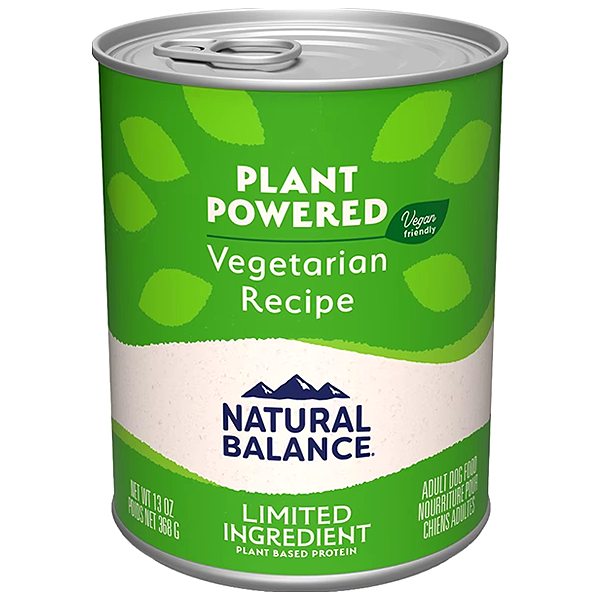 Plant Powered Vegetarian Recipe Pate Adult Wet Canned Dog Food
