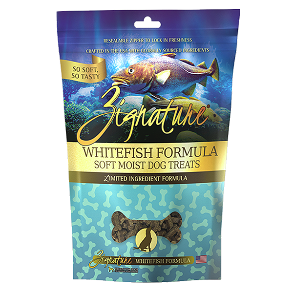 Whitefish Formula Limited Ingredient Soft Moist Grain-Free Training Dog Treats