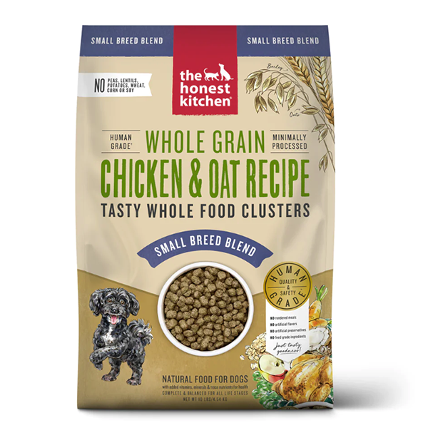 Whole Grain Chicken & Oat Recipe Whole Food Clusters Small Breed Blend Dry Dog Food