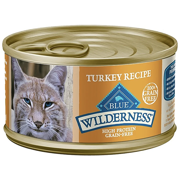 Wilderness Turkey Recipe Grain-Free Recipe Wet Canned Cat Food