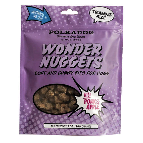 Wonder Nuggets Apple & Pork Soft & Chewy Bits Training Dog Treats