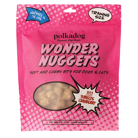 Wonder Nuggets Turkey & Cranberry Soft & Chewy Bits Training Dog Treats