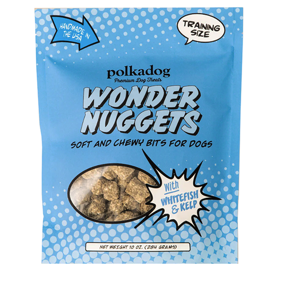 Wonder Nuggets Whitefish & Kelp Soft & Chewy Bits Training Dog Treats