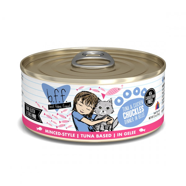B.F.F. Tuna and Chicken Chuckles in Aspic Canned Grain-Free Cat Food