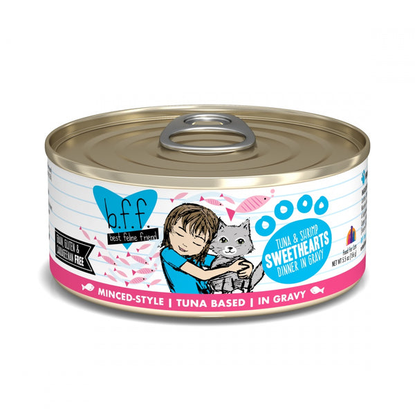 B.F.F. Tuna and Shrimp Sweethearts Canned Grain-Free Cat Food