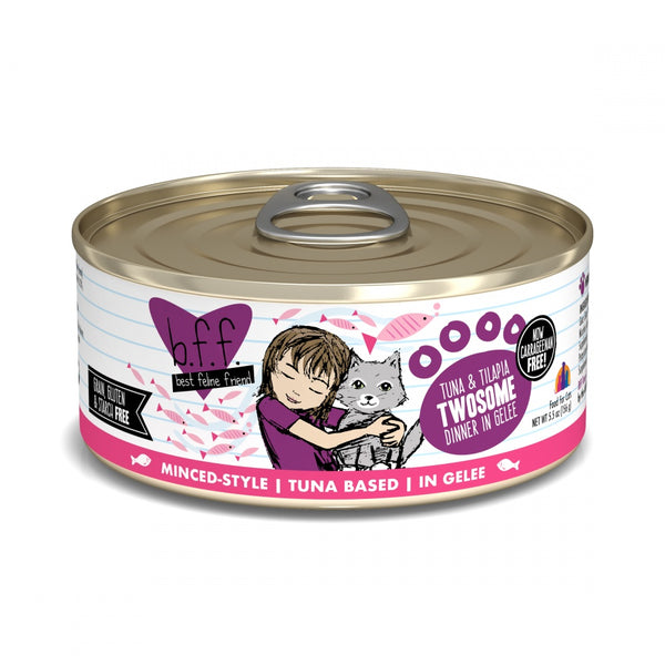 B.F.F. Tuna and Tilapia Twosome in Aspic Canned Grain-Free Cat Food