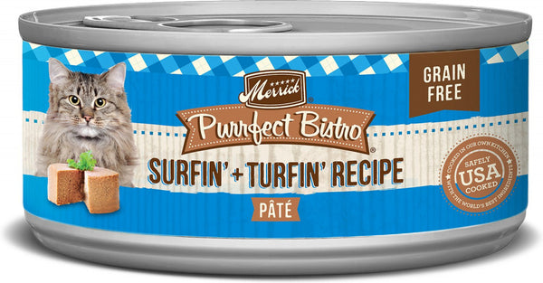 Purrfect Bistro Surf and Turf Grain-Free Canned Cat Food