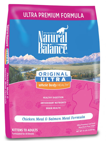 Original Ultra Whole Body Health Chicken Meal and Salmon Meal Dry Cat Food