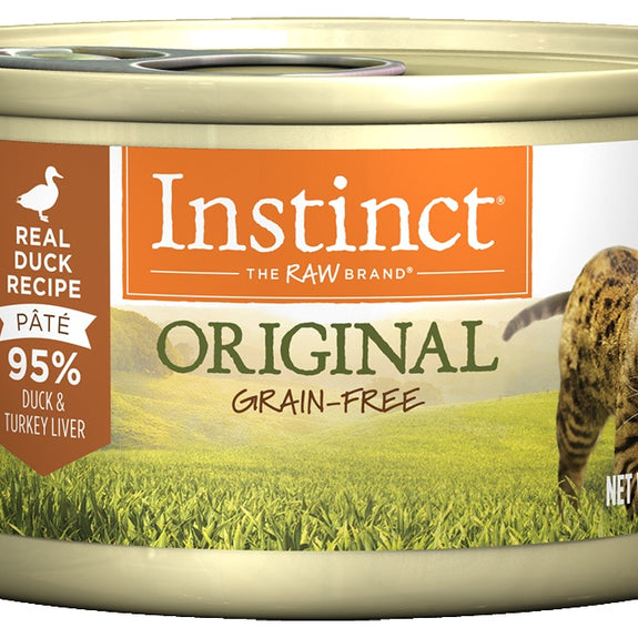 Nature's Variety Instinct Grain-Free Duck Formula Canned Cat Food
