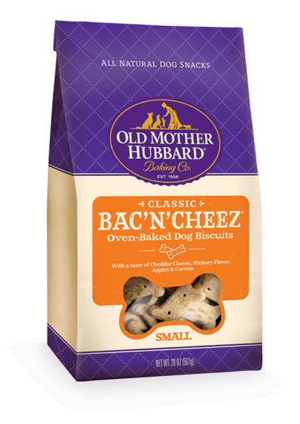 Crunchy Classic Natural Bac 'N Cheez Biscuits Dog Treats