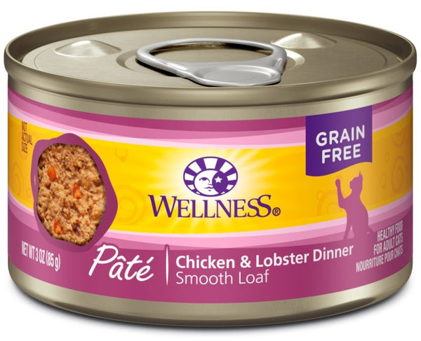 Complete Health Natural Grain-Free Chicken and Lobster Pate Wet Canned Cat Food