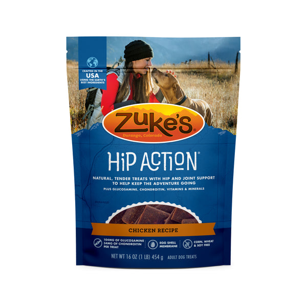 Hip Action Chicken Dog Treats with Glucosamine and Chondroitin