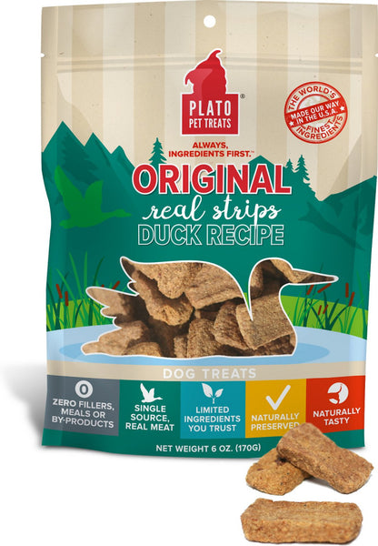 Real Strips All Natural Duck Dog Treats