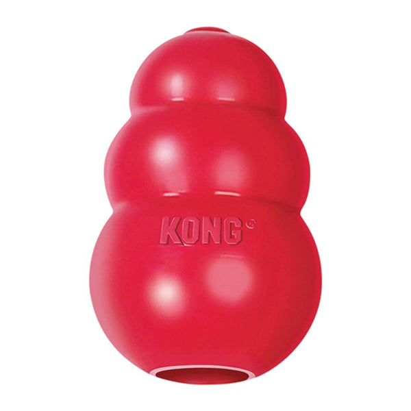 KONG Classic Red Rubber Durable Treat Stuffer Dog Toy