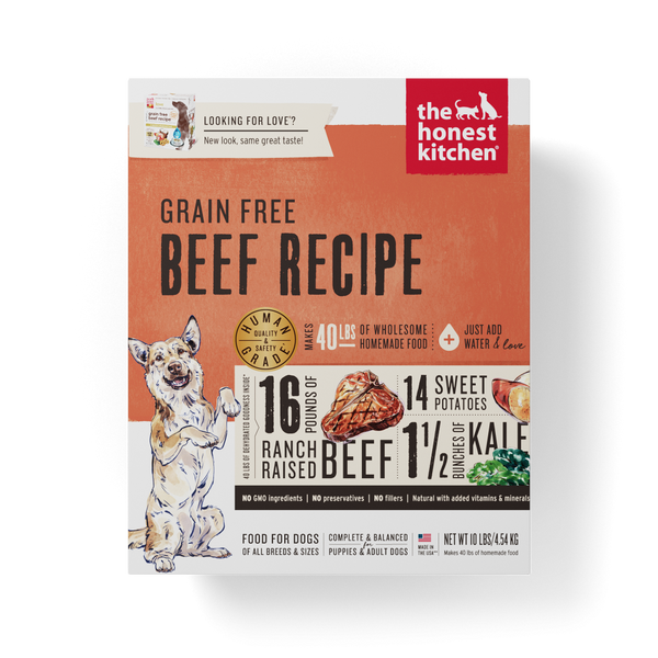 LOVE Beef All Life Stages Grain-Free Dehydrated Dog Food
