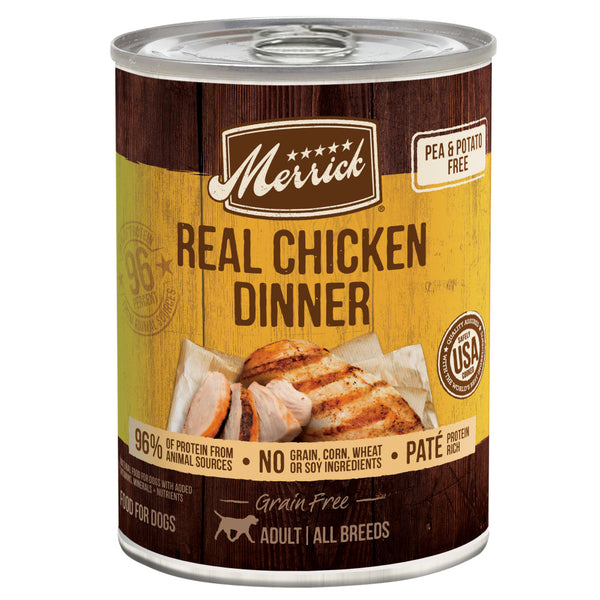 96% Real Chicken Grain-Free Canned Dog Food