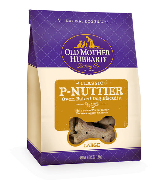 Crunchy Classic Natural P-Nuttier Large Biscuits Dog Treats