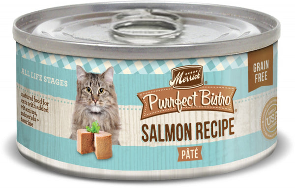 Purrfect Bistro Salmon Pate Grain-Free Canned Cat Food
