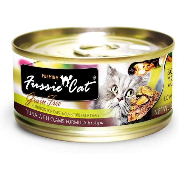 Premium Tuna with Clams Formula in Aspic Grain-Free Canned Cat Food