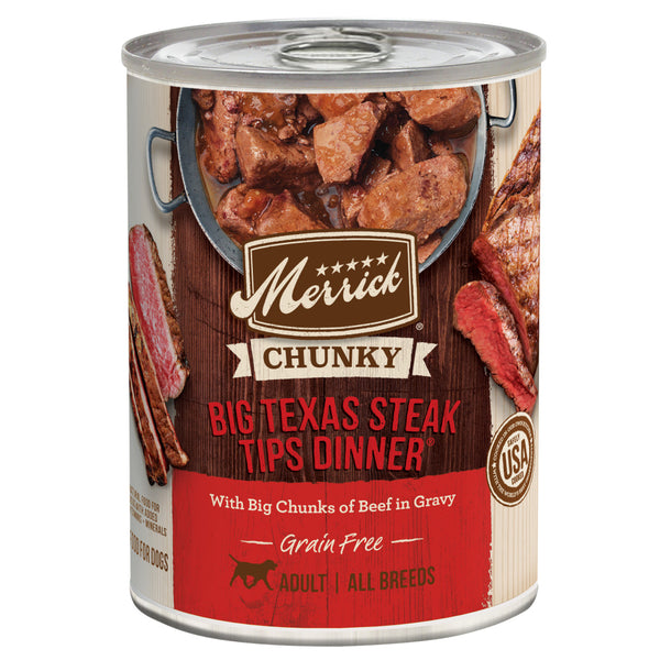 Big Texas Steak Tips Dinner Grain-Free Canned Dog Food