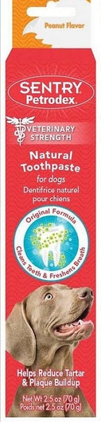 Petrodex Veterinary Strength Natural Peanut Flavor Dog Toothpaste