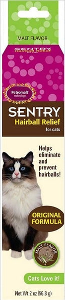 Malt Flavor Hairball Gel for Cats