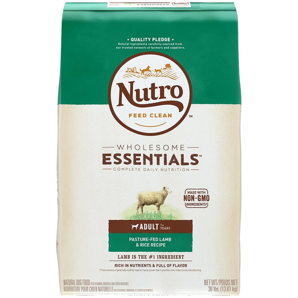 Wholesome Essentials Adult Pasture-Fed Lamb & Rice Dry Dog Food