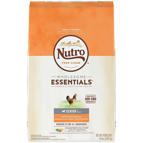 Wholesome Essentials Senior Chicken, Whole Brown Rice and Sweet Potato Formula Dry Dog Food